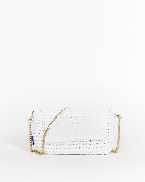 Chica Pochette con Pattina Bianca