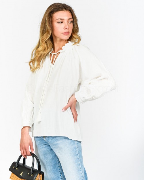 Not Shy Camicia Latte  4202105 LYS LYS