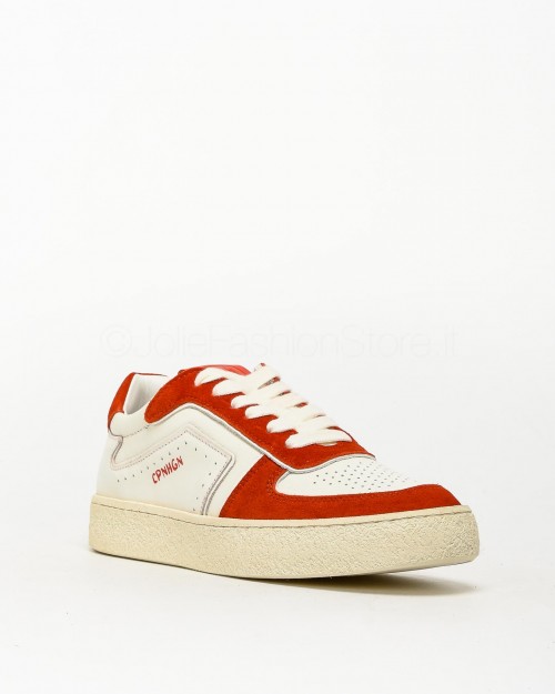 Copenhagen Sneakers Mix White Red  CPH 0264
