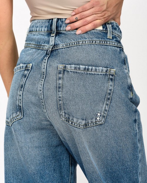 ★Icon Denim Jeans Sfrangiato  KIRBY ID710