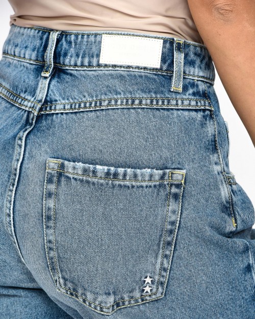★Icon Denim Jeans Sfrangiato  KIRBY ID710