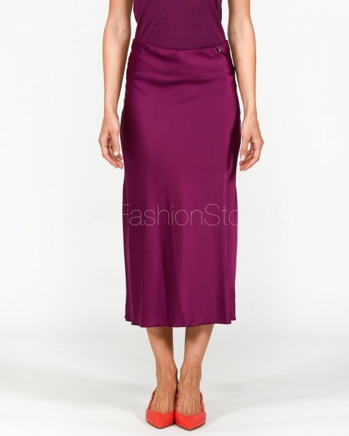 Patrizia Pepe Gonna Midi Futuristic Purple  8G0183 A644 M460