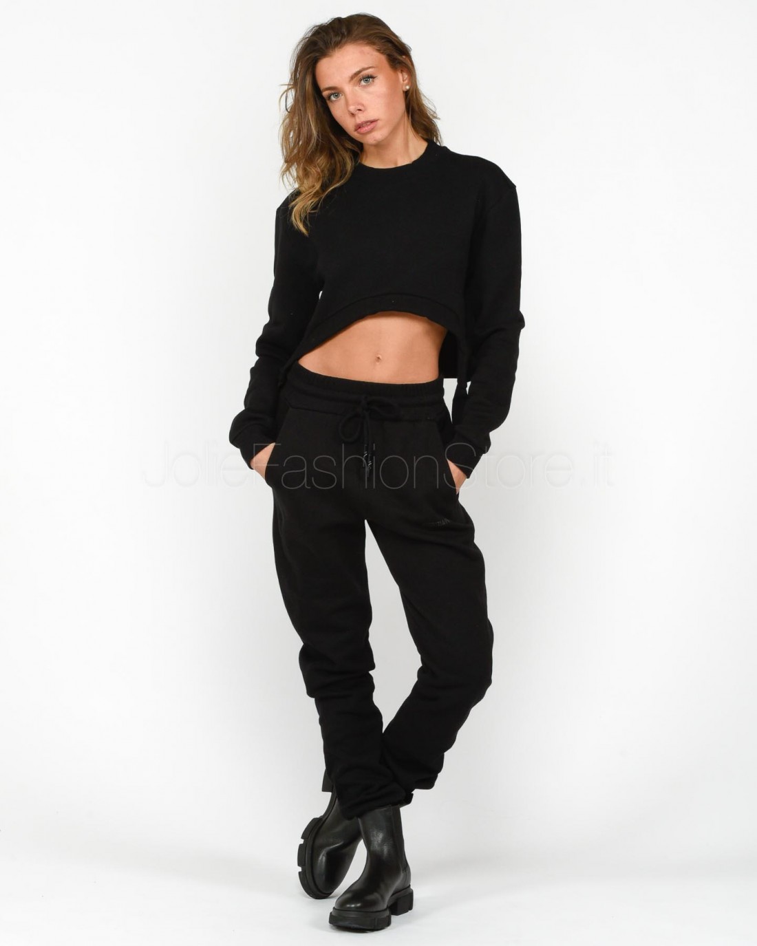 Patrizia Pepe Felpa Nero  8M1512 J096 K103