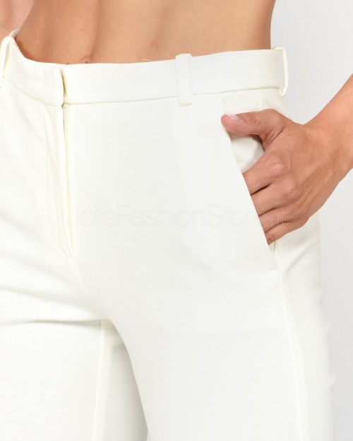 Pinko Pantalone Mod Bello Bianco  100155 A15M Z05
