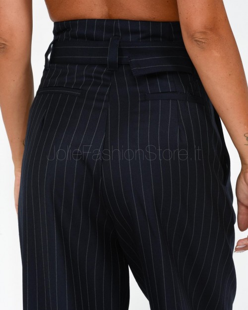 Solo Tre Pantalone Maschile Blu Black  M1R0037 RF BLU BLACK