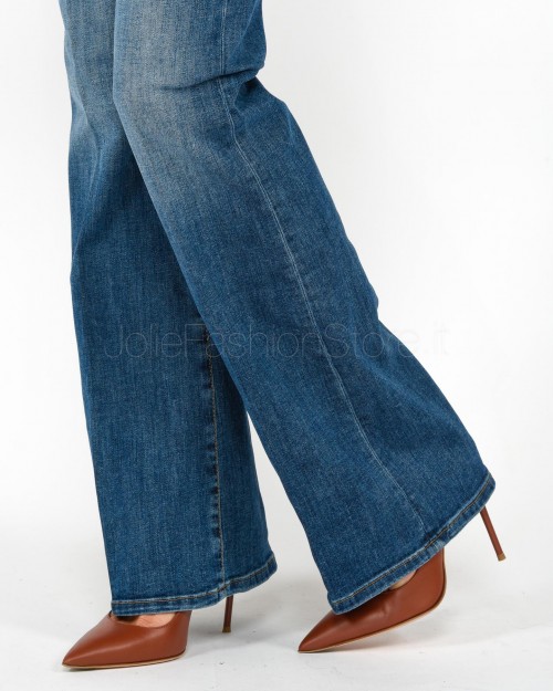 Pinko Jeans Flared Vita Bassa Lavaggio Vintage  100177 A0ZT PJZ