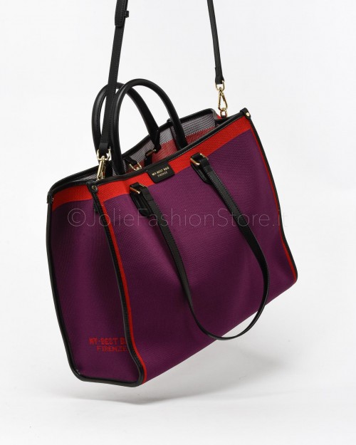 My Best Bag Borsa Shopping Purple  MYB 5084 PURPLE