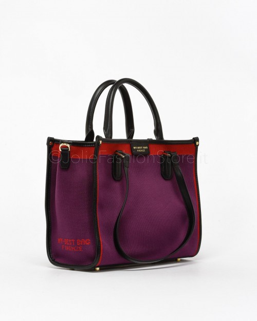 My Best Bag Borsa Shopping Midi Purple  MYB 5085 PURPLE
