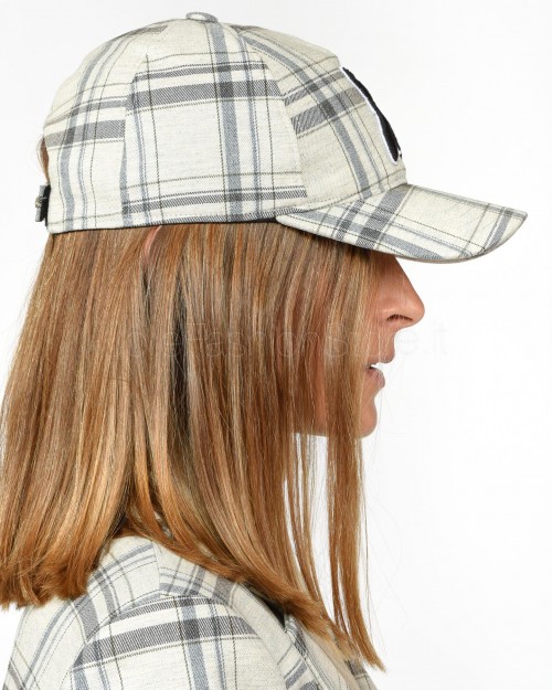 Patrizia Pepe Cappello Mineral Gray Check  8F1650 A7U2 XV91