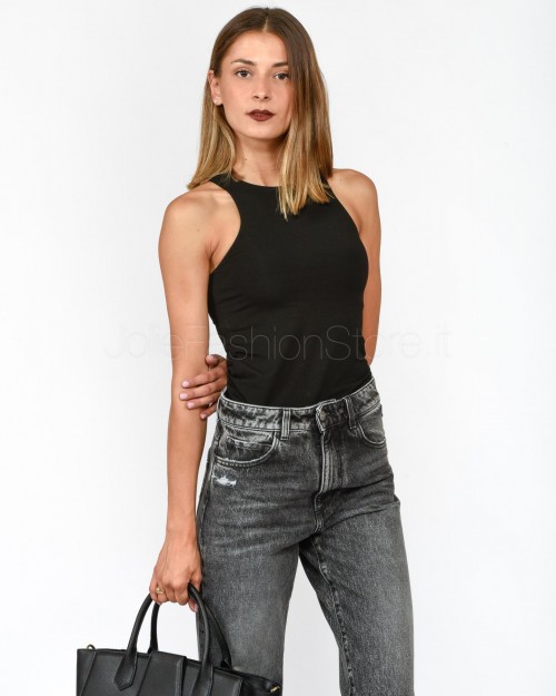 Patrizia Pepe Top in Maglia Nero