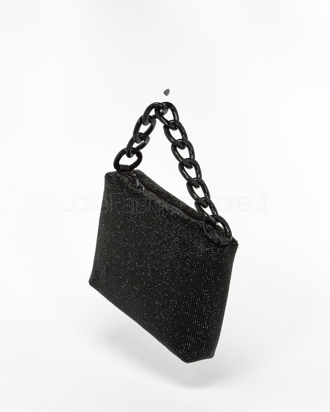 Patrizia Pepe Borsa Total Black Crystal  2B0058 M017 J3X4