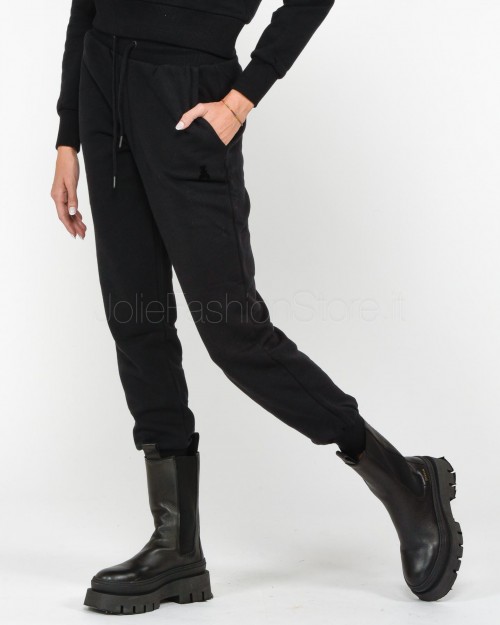 Patrizia Pepe Pantaloni Jogging Nero