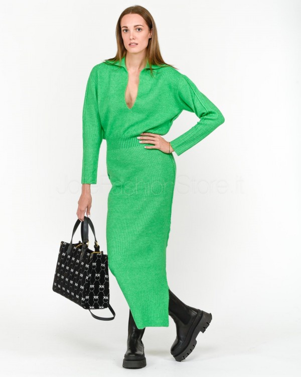 Patrizia Pepe ABITO/DRESS Vibrant Green  2A2618 K139 G560