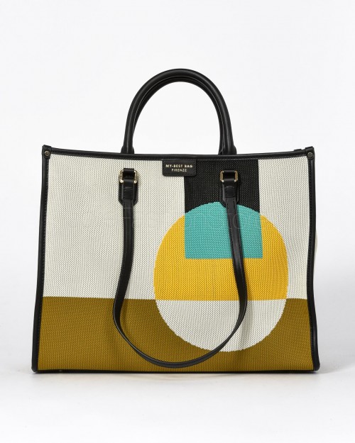 My Best Bag Shopping Bag Atena Bauhaus Ocher