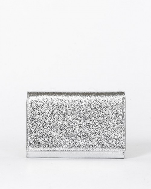 My Best Bag Silver Laminate Wallet