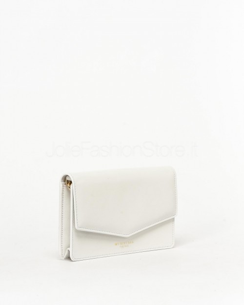 My Best Bag Pochette Modello Club 1 White  MYB 6817 WHITE
