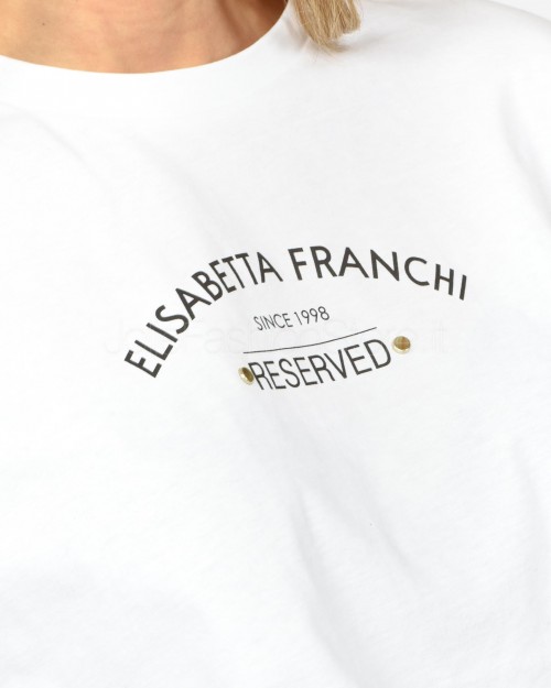 Elisabetta Franchi T-Shirt Over Gesso  MA02341E2 270