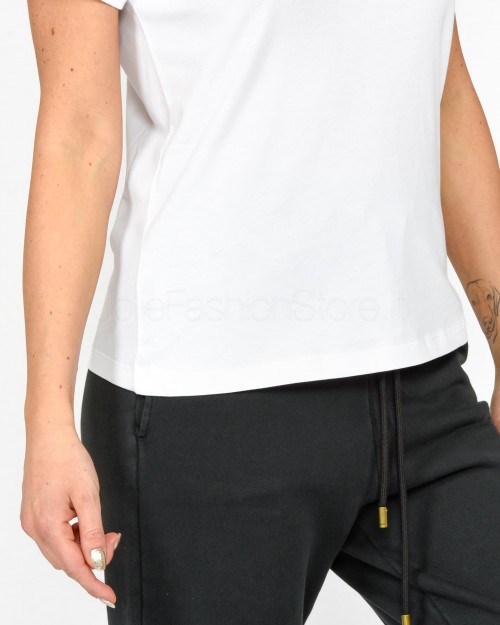 Pinko T-Shirt Scollo a V Bianco  102950 A1N8 Z04