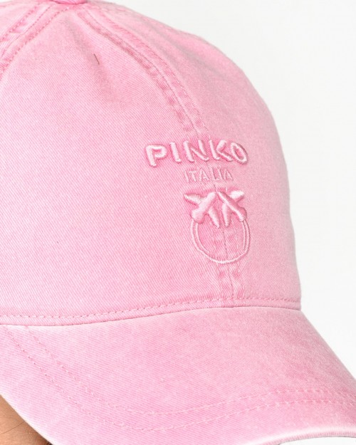 Pinko Cappello Baseball Rosa con Logo  100621 A1QN N98