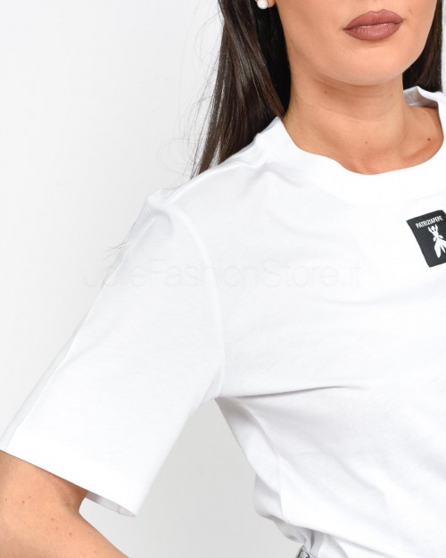 Patrizia Pepe T-Shirt Basic Bianco ottico  8M1612 J089 W103