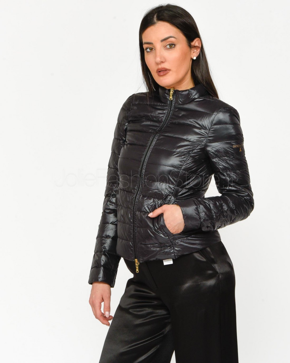 Patrizia Pepe Piumino Ultra Light Nero  CO0178 A503 K103