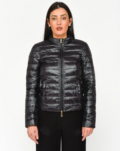 Patrizia Pepe Ultra Light Black Down Jacket  CO0178 A503 K103