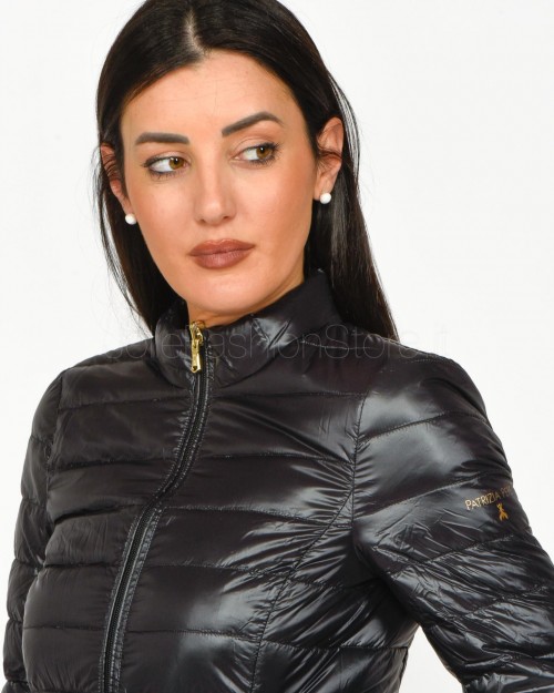 Patrizia Pepe Ultra Light Black Down Jacket  CO0178 A503 K103