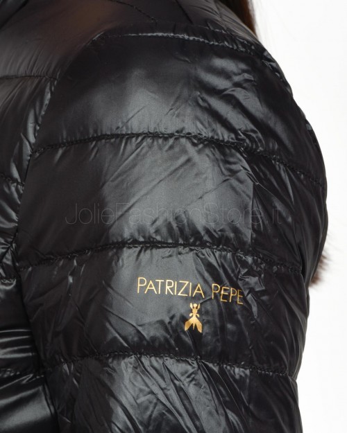 Patrizia Pepe Ultra Light Black Down Jacket  CO0178 A503 K103