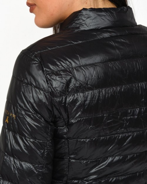 Patrizia Pepe Ultra Light Black Down Jacket  CO0178 A503 K103