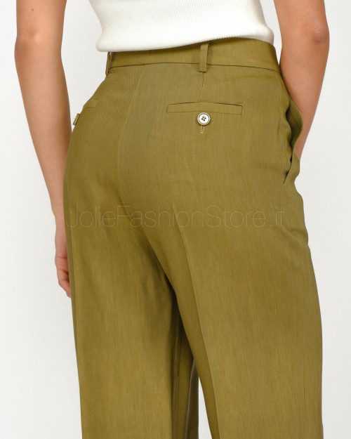 Solo Tre Palazzo Terra trousers  M1B0095 BU 66S