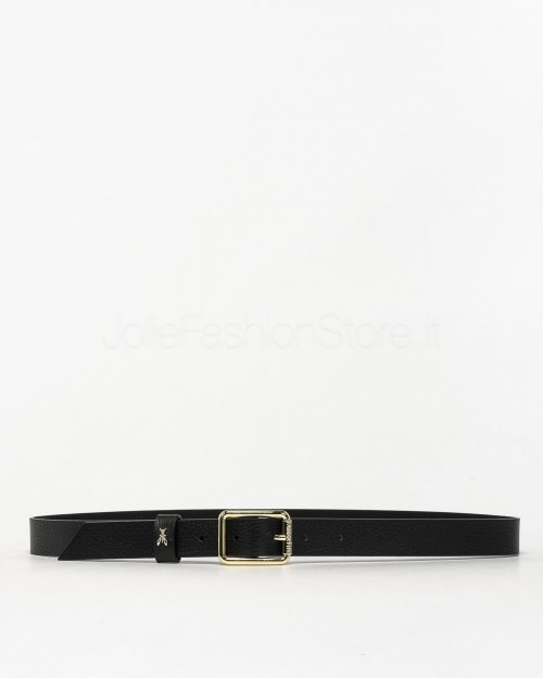 Patrizia Pepe Low Waist Belt Black/Light Gold