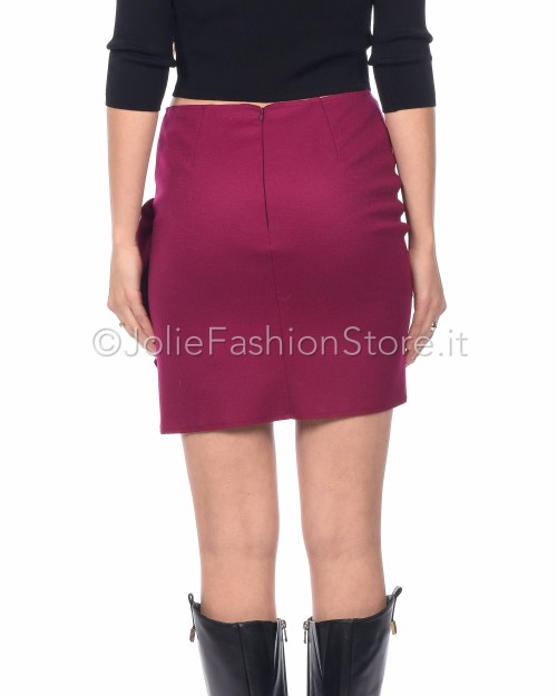 Carla G. Peony Skirt With Rouche  GEME25