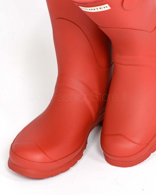 Hunter Low Rubber Boot Red  WFS1000RMA MLR