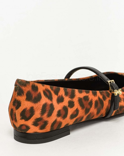 Sergio Levantesi Ballerina Leopardata Camel  ALLEY PUMA CAMEL
