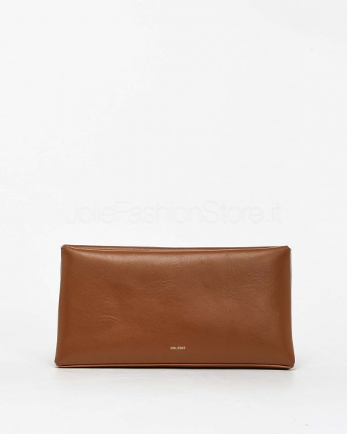 Mouliebre Pochette Kalbsleder-Nappa-Sattel