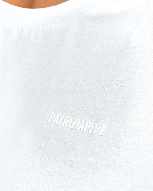 Patrizia Pepe T-Shirt Optical white  8M1543 J111 W103