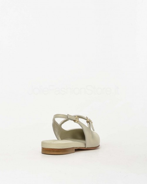 Sergio Levantesi White Slingback Pump  FEDE VIRGO SASSO