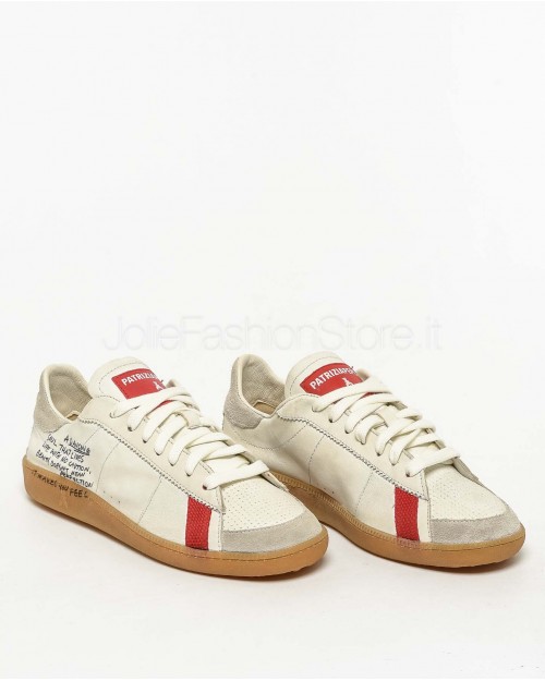 Patrizia Pepe SHOES White & Red  2Z0064 L150 FF69