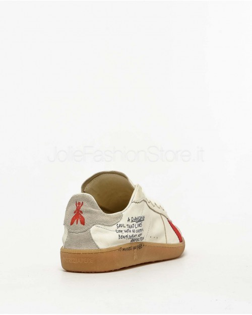 Patrizia Pepe SHOES White & Red  2Z0064 L150 FF69