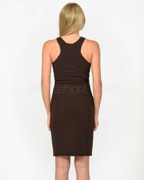 Patrizia Pepe DRESS Dark Sensual Brown  CA1431 JZ26 B836