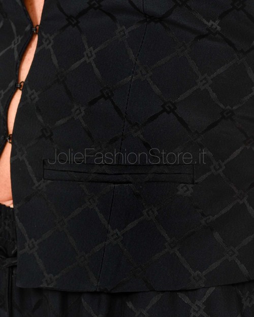 Elisabetta Franchi Gilet Nero  GL00652E2 110