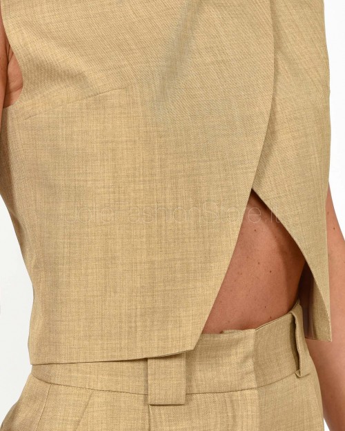 Actualee Gilet Camel  14112 CAMEL