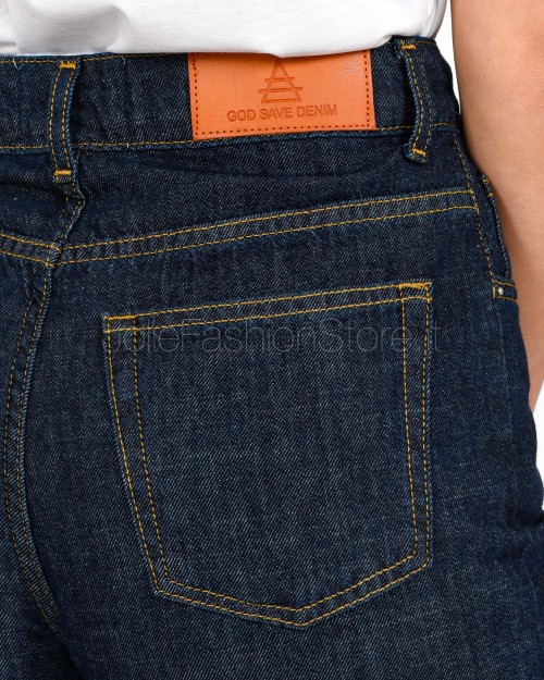 God Save Denim Jeans a Palazzo Modello Selene-8  3523 J116 G320