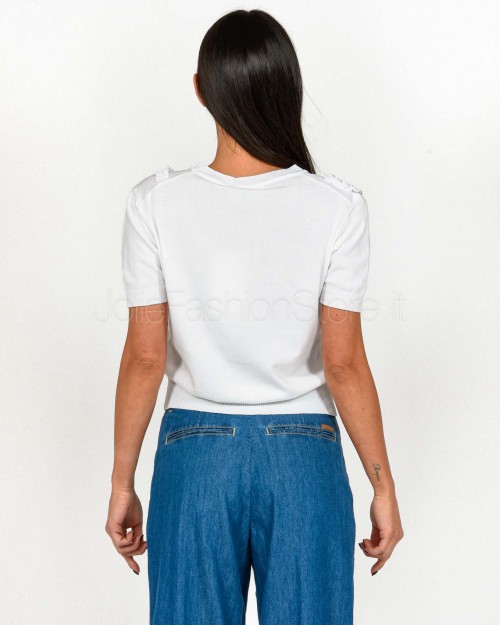 Meimeij OFF WHITE SWEATER  M5PZ44 791
