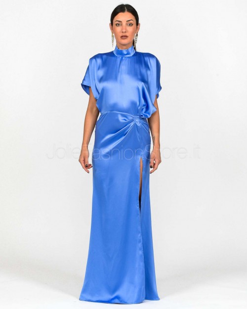 Actualee Abito Lungo Blu  14104 BLUE MAULE