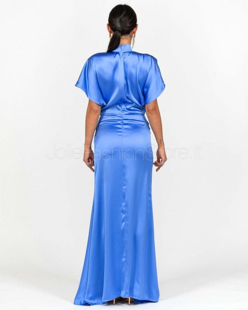 Actualee Abito Lungo Blu  14104 BLUE MAULE
