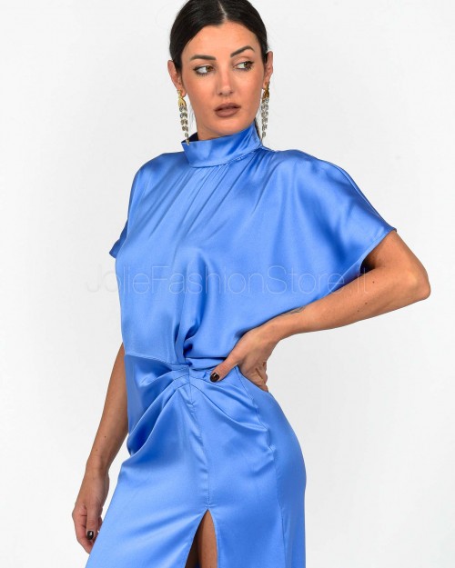 Actualee Abito Lungo Blu  14104 BLUE MAULE