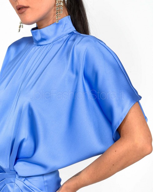 Actualee Abito Lungo Blu  14104 BLUE MAULE