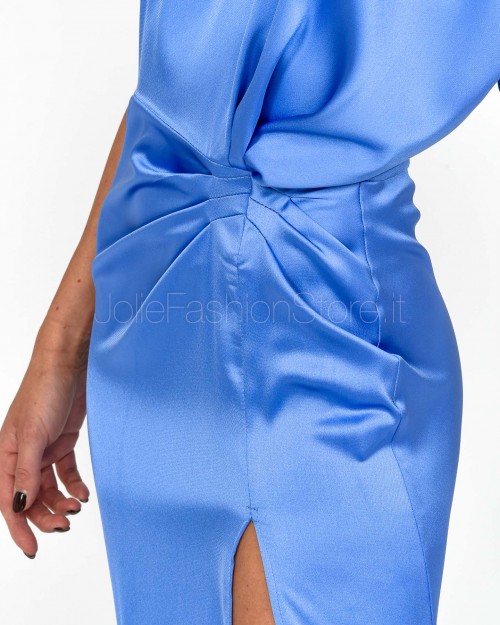Actualee Abito Lungo Blu  14104 BLUE MAULE