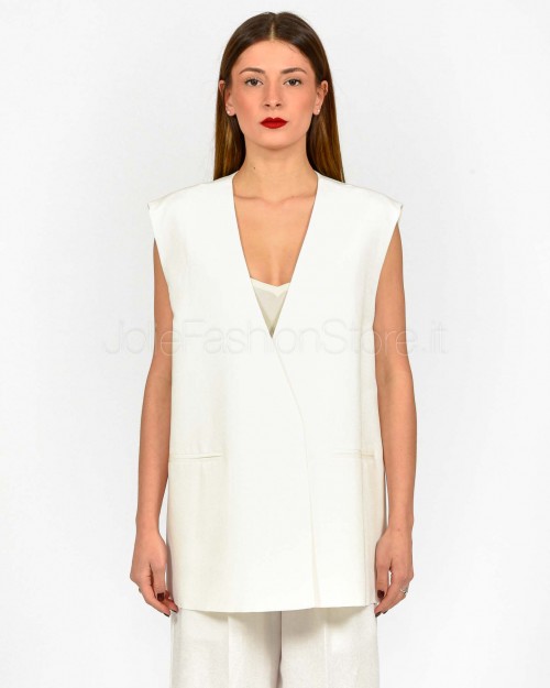 Meimeij Gilet Off White  M5EI04 791